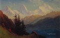 Splendour of the Grand Tetons Albert Bierstadt Mountain